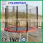 8ft trampoline with enclosure