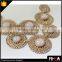 6 Pieces Hoop Alloy Accessory Crack Indian Design Necklace Bangle and Earring Jewelry set