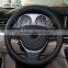 Car interior decoration plastic chrome steering wheel cover trim for bmw