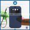 LZB Fashion color contrast series view windows flip PU cover for Sony xperia t2 ultra leather case
