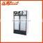 Double door Electric pepsi vertical display fridge freezer