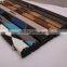 Factory wholesale 3/4-pc snooker cue case patchwork leather billiard pool cue case / bag