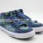 Canvas Upper Material and Rubber Outsole Material action sports running shoes