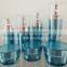 Popular taper shape acrylic cosmetic lotion bottles, empty lotion bottles for personal care