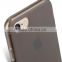 2016 Black clear soft TPU Mobile Phone Case for Apple iPhone 7 (4.7")