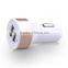 2016 Hot Selling Portable Double Micro USB Car Charger For Apple and Andriod Device