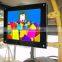Hot 19 inch ceiling mounted bus advertising digital signage for 1080p video display support wifi 3g for bus advertising