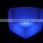 Household Rotomolding Decorative Lighted Modern Design Commercial Furniture Plastic LED Sofa