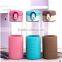 Durable High borosilicate Glass Water Bottle with Soft Colorful Silicone Sleeve and bounce lid