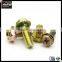 Factory Supplier Carbon Steel DIN6921 Grade 4.8/8.8 Zinc Plated Flange Bolt