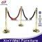 Cheap Polished Rope Barrier Railing Stand Stanchion