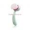 New Product Market Plastic Green Handle RUYI Cleansing Face Brush