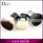 1pc round powder makeup brush kabuki makeup brush with light black handle