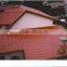 China factory price red heat resistant roofing sheets with spanish roof tiles for the gold garden