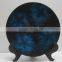 Round lacquer plate for decoration, handicraft dishes from Vietnam