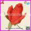 Decorative single real touch rose flower
