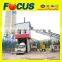 Ready Mixed Concrete Mixing Plant, Hzs60 Belt Concrete Batching Plant