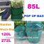 garden pop up bag