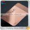 Good Quatity Custom Shading Debossed Rose Gold Metal VIP Dimond Card