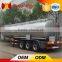 Hot Sale stainless steel fuel oil tanker semi trailer for Exporting Africa