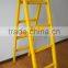 Non-slip surface treatment easy removal cheap fiberglass ladder