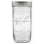 Haonai wholesale 24oz glass jar with lid