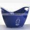Factory wholesale plastic big Plastic ice buckets for promotion