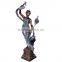 Home Decor Metal Craft Life Size Sexy Nude Woman Bronze Sculpture Fountain