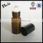 8ml 10ml 15ml glass roller bottle amber color round glass roller bottle massage oil glass roller bottle