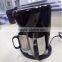 stainless steel french press coffee maker with 2 cups