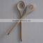 2 in 1office and school use wooden ball pen spoon