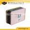 Promotion cute small rectangular tinx box for cigarette