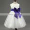 children's princess dresses for wedding party events baby girl holy communion dress bow girls 1 year birthday dress ceremonies