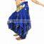 Indian belly dance Gold Trim Harem Pants Q0026-1
