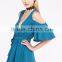cold shoulder waist tie playsuit summer jumpsuits for women 2016