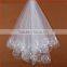snow white dress wedding veil long, muslim wedding veils, glass veil