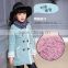 hot sale korean style baby girls woolen coat coat for kids winter coat for teenager