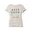 women's white letter printing t shirt wholesale