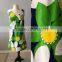 hot sunshine flower women dress summer dress for mature woman