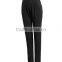100% Polyester Cheap Blank Black Women Track Pants