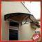 pc awning,canopy with aluminium bracket