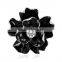 Jewelry Fashion Women Beautiful Crystal Pearl Alloy Drip Brooches
