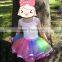 Pretty baby girls colorful tutu skirt wholesale boutique baby girls summer dress skirt design