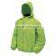 Plain Foldable Waterproof Windbreaker Jacket with reflector and bag