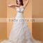 Classic & Timeless Elegant & Luxurious Wedding Dress with Wrap Chapel Train Strapless bridal gown P062