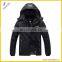 Wholesale Fashion Black Pu/Fleece Man Leather Jacket