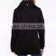 Wholesale women winter coats black long sleeve fleece winter coats for women