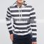 Blend Stripe Hooded Sweatshirt Manufacturer