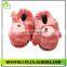 Pink Pig Ladies Winter Home Slippers