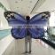 HI CE standard advertising inflatables butterfly wings costume